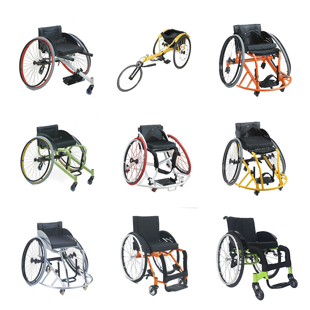 What wheelchairs do Paralympic athletes use?